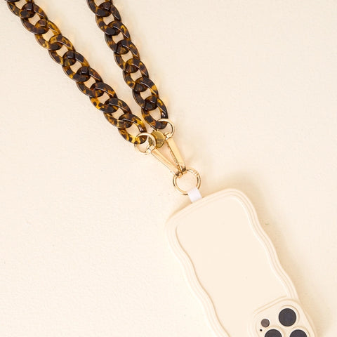Tortoise Phone Crossbody Chain - Thumbnail 2