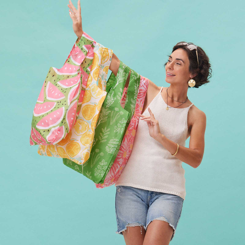 WATERMELON blu Bag Reusable Shopper Tote
