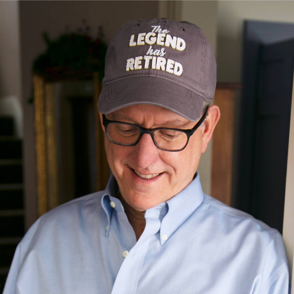 The Legend - Gray Adjustable Hat