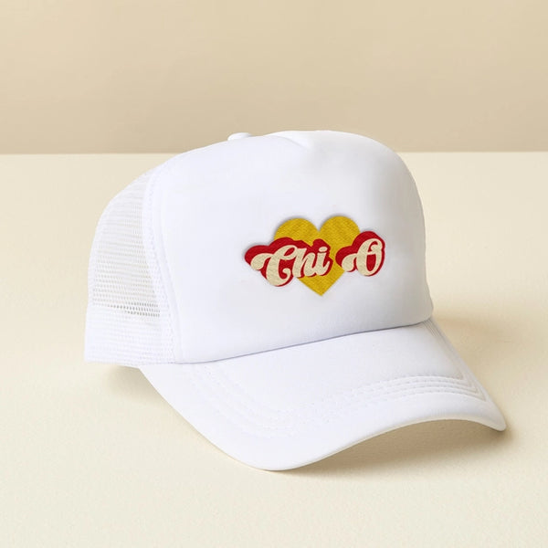 Chi Omega Trucker Hat