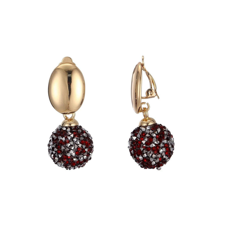 Imane clip earring - Brown