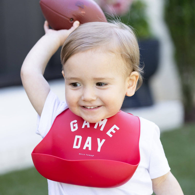 Game Day Wonder Bib: Red