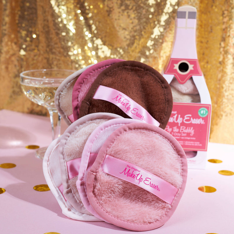 Pop the Bubbly 7-Day Makeup Eraser Set | Celebrate!