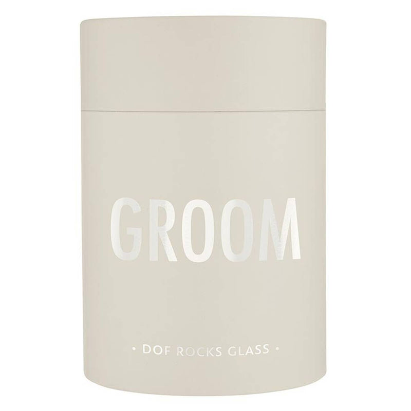 DOF Rocks Glass - Groom