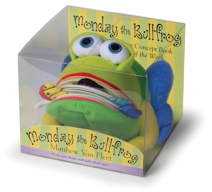 Monday the Bullfrog Puppet Book