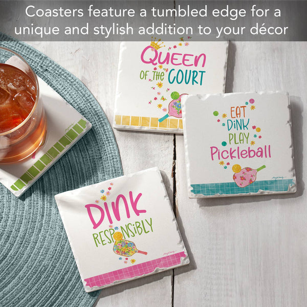 "Pickleball" Coaster