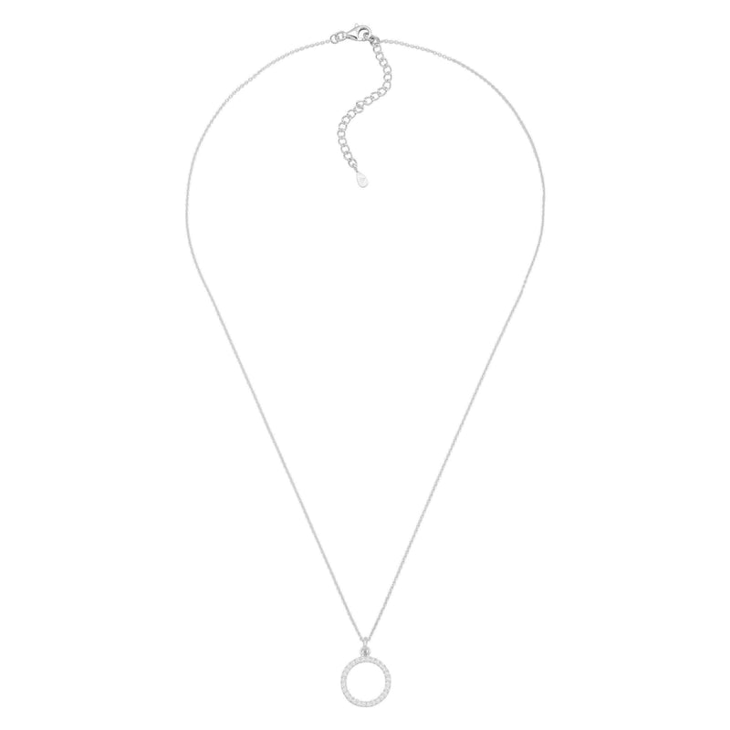 Silpada 'Brillante' Pendant, Cubic Zirconia & Silver: White / 13/16