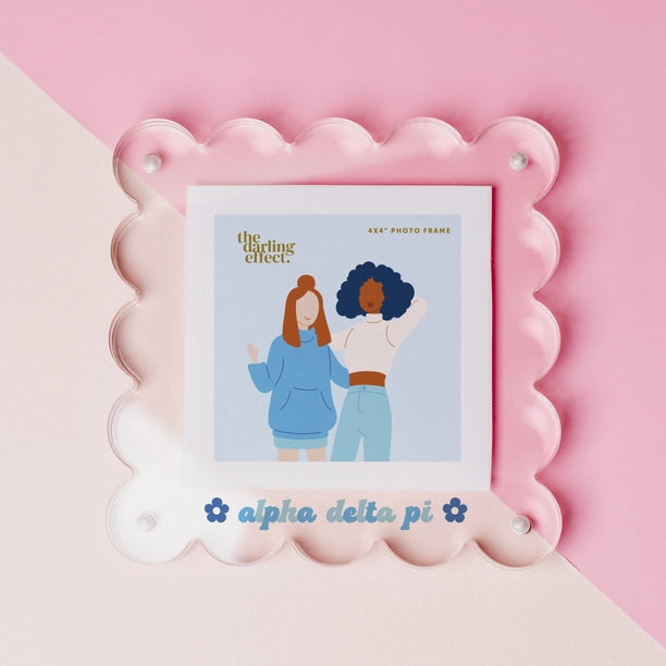 Alpha Delta Pi Acrylic Picture Frame