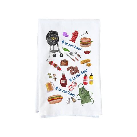 Q in the LOU! Kitchen Towel