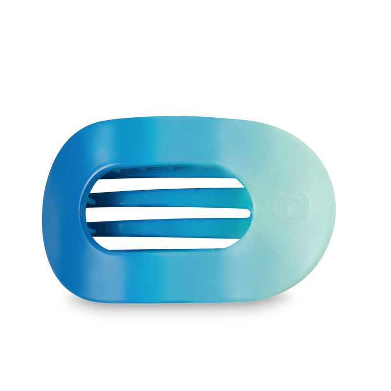 Poolside Large Flat Round Hair Clip