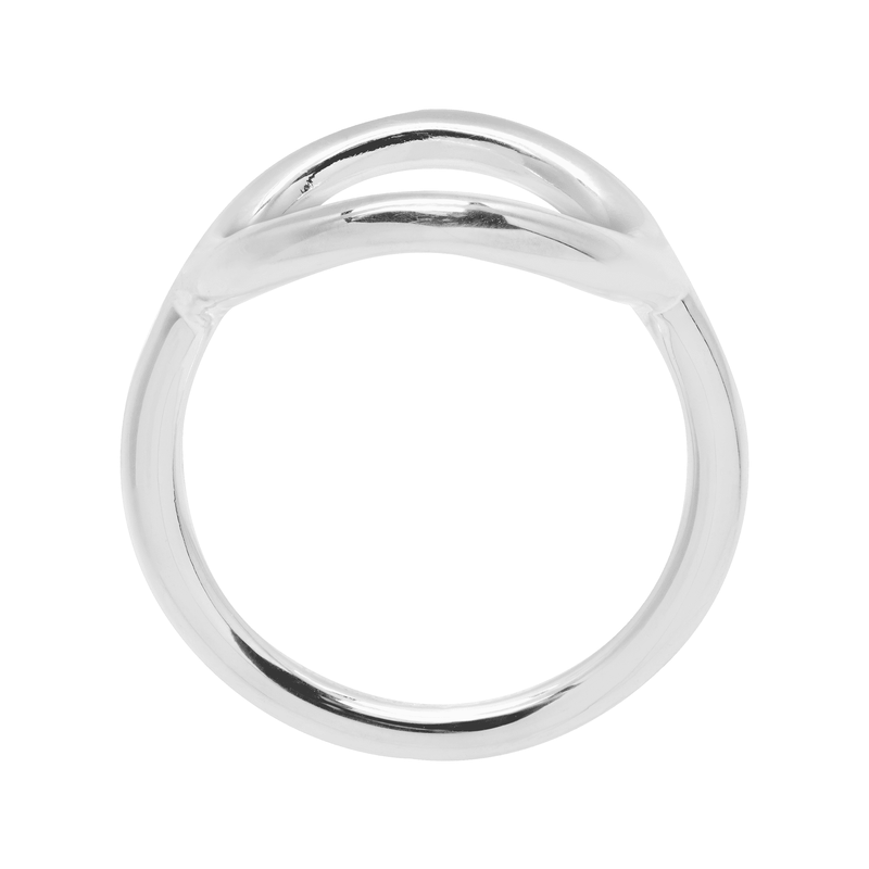 Silpada 'Karma Ring' in Sterling Silver - Size 6