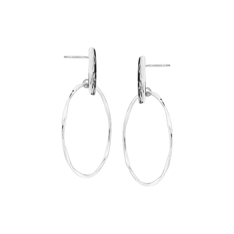 Silpada 'Endless Summer' Earrings in Sterling Silver: 1 7/8