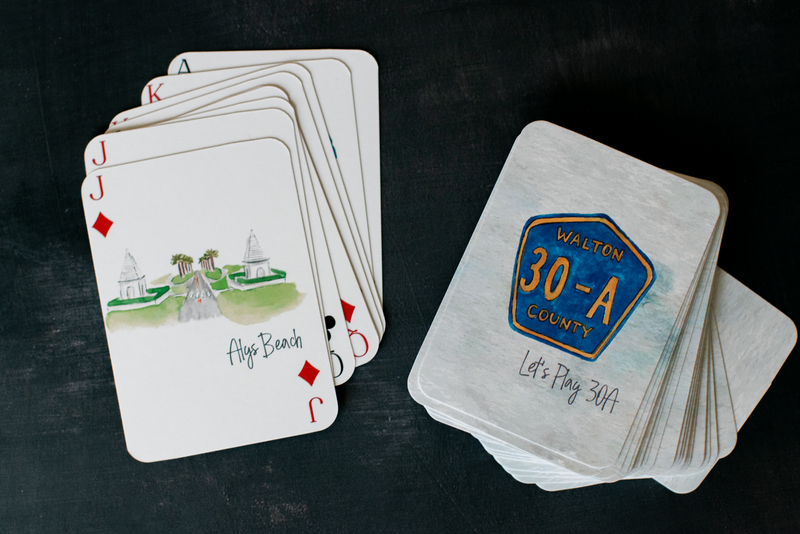 Let's Play 30A Playing Cards