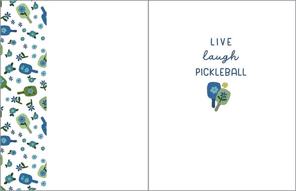 Birthday Greeting Card - Pickleball