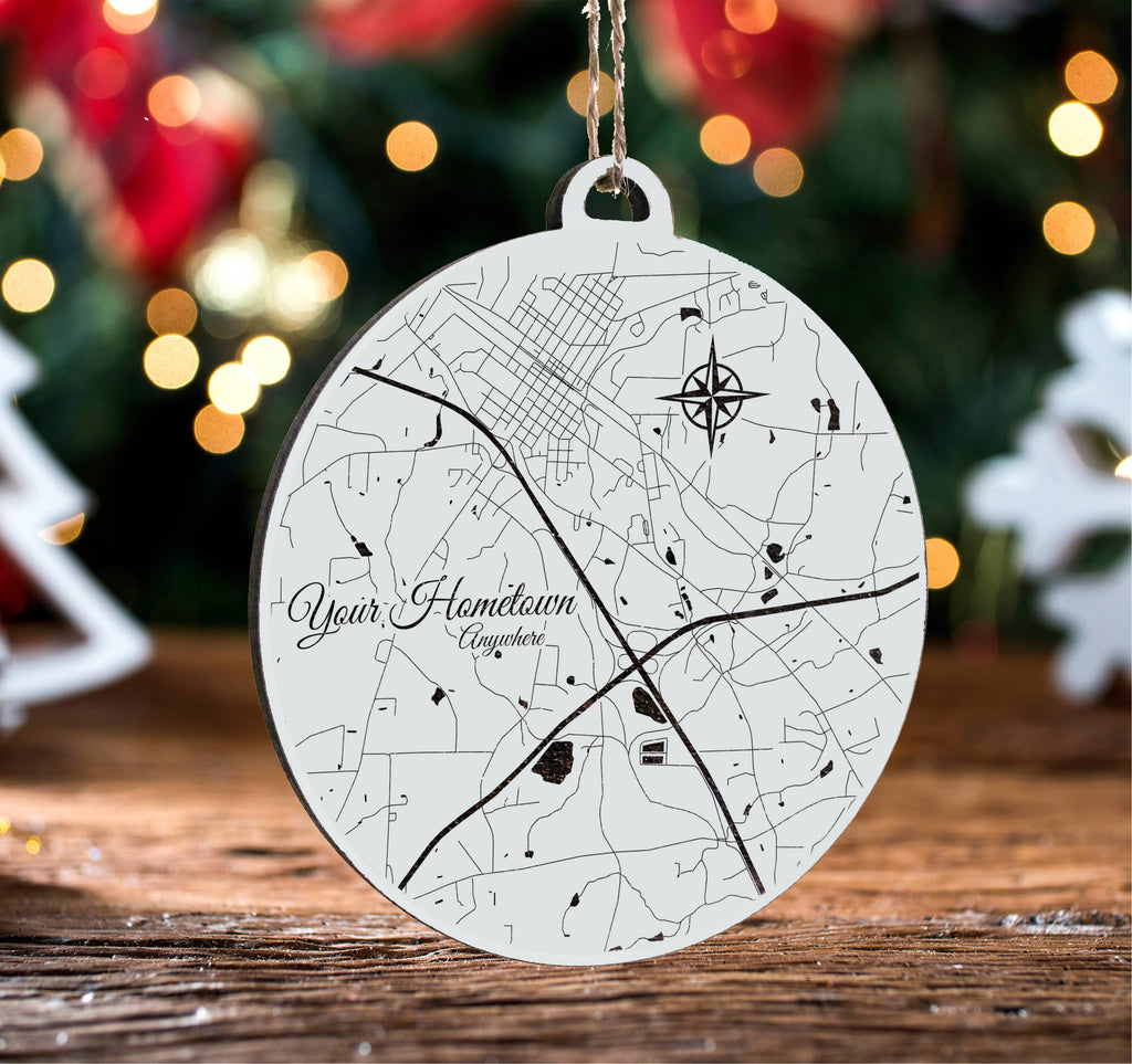 Custom Burnt Ornaments: Papier Blanc