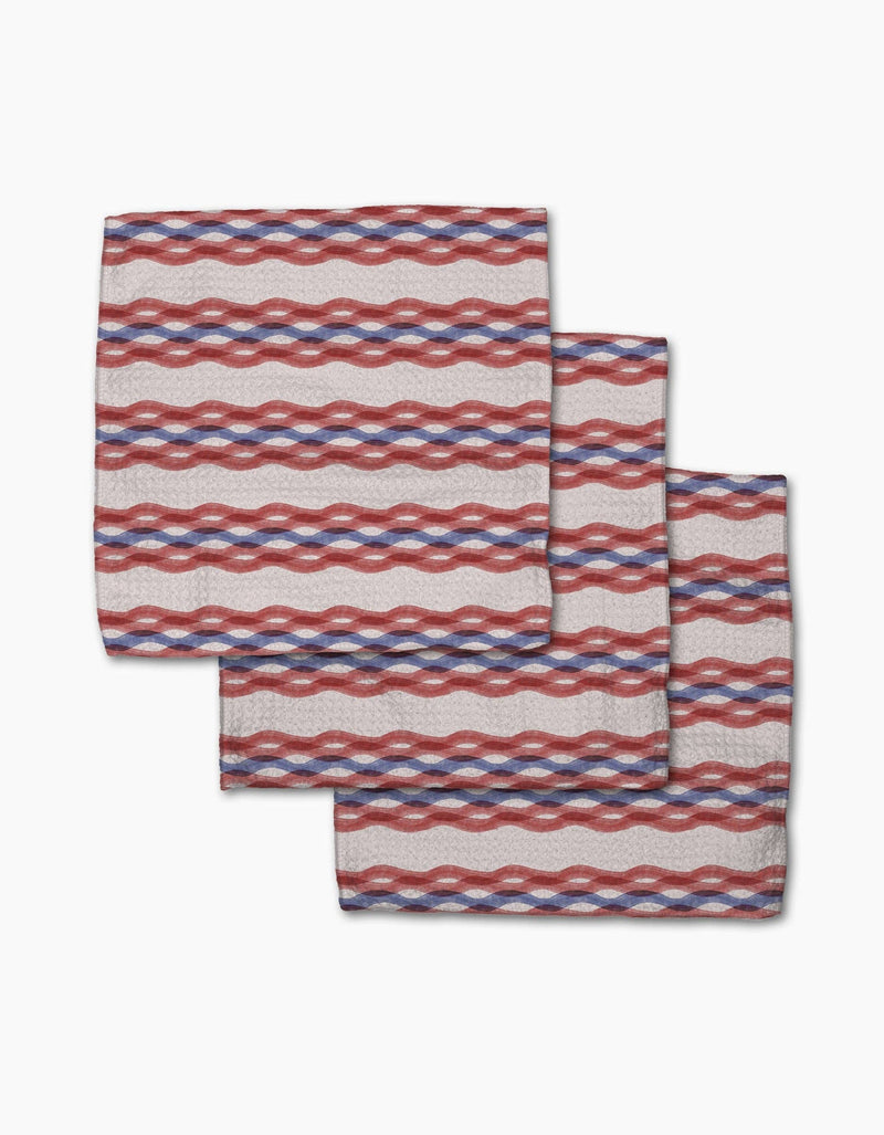 Waving Stripe Dishcloth Set