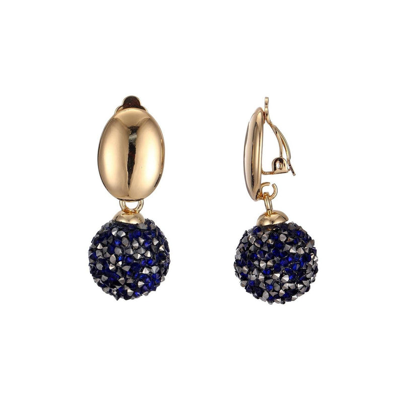 Imane clip earring - Brown
