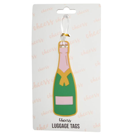 Hang Accessories Champagne Bottle Luggage Tag