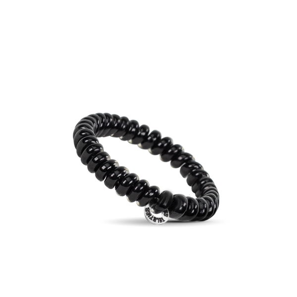 Spiral Hair Coils | Small | Jet Black Hair Ties