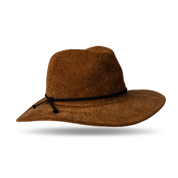 Getaway Foldable Panama Hat - Brown