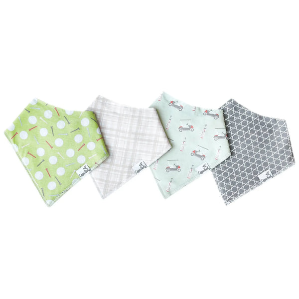 Bogey Baby Bandana Bib Set (4-Pack)