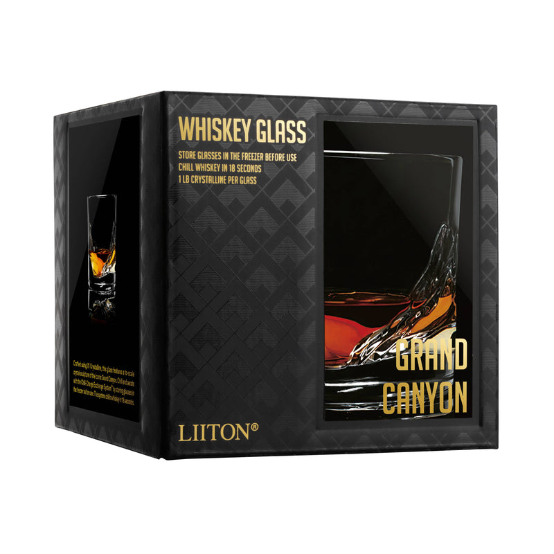 Grand Canyon - Crystal Bourbon Whiskey Glass