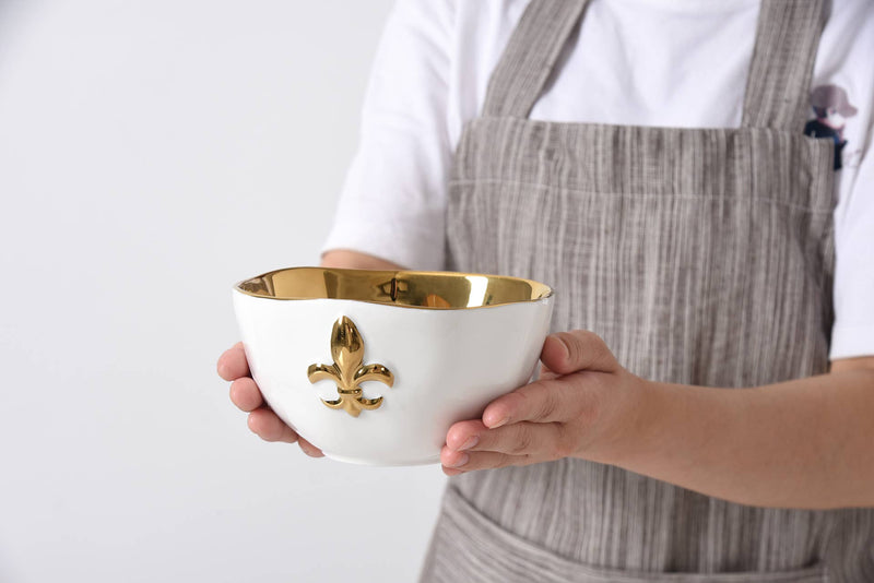 Small Bowl with Fleur-De-LIs
