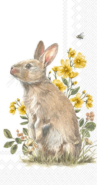 Garden Bunny Guest Napkins