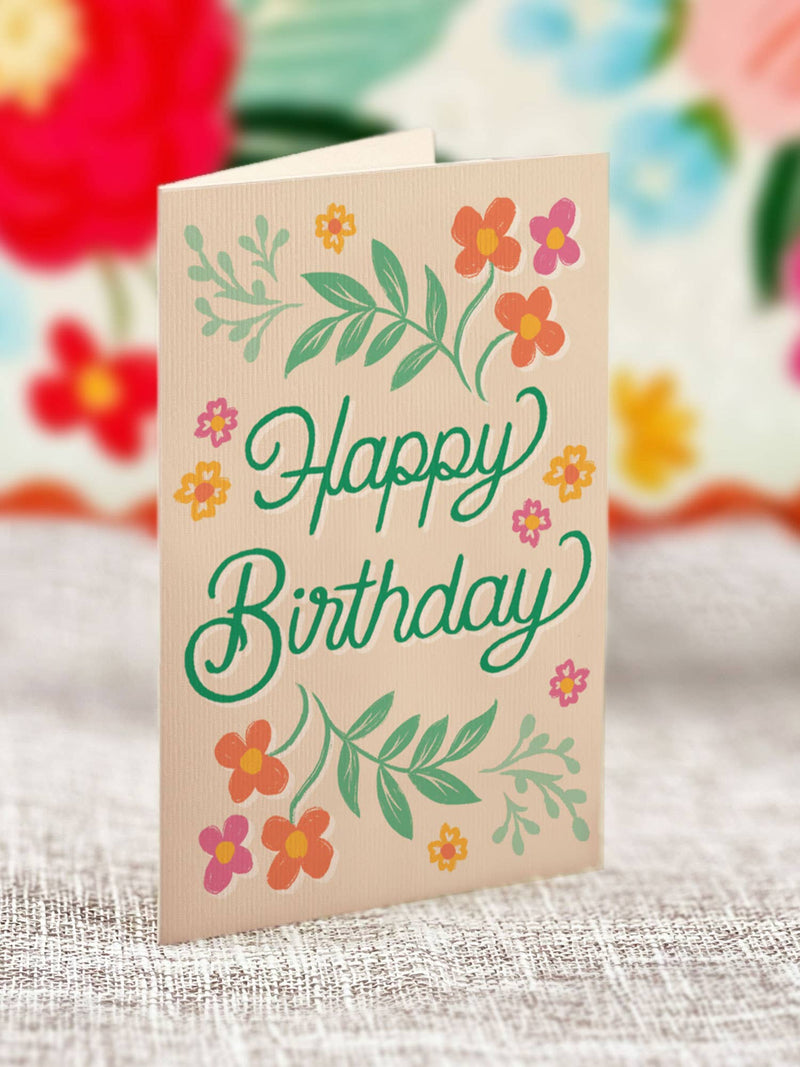 Mini Blooming Birthday Cake