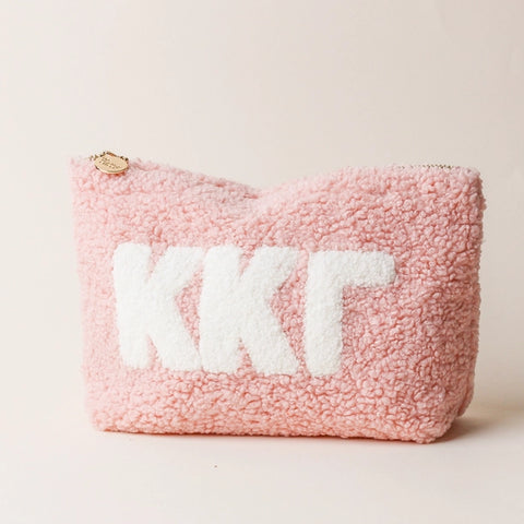 Kappa Kappa Gamma Blush Teddy Letter Pouch - Thumbnail 2