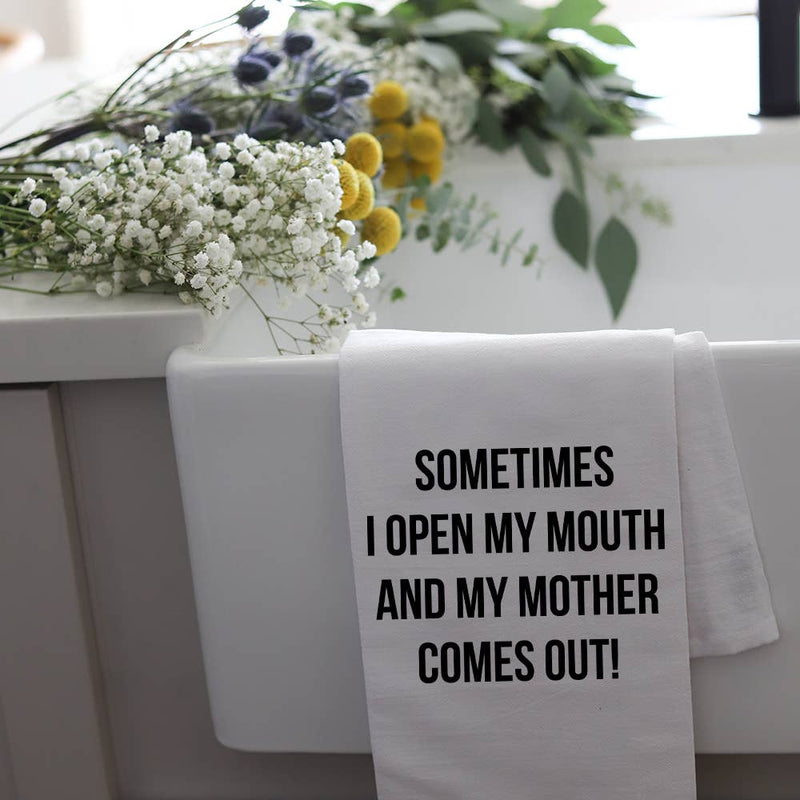 SOMETIMES MOTHER TEA TOWEL