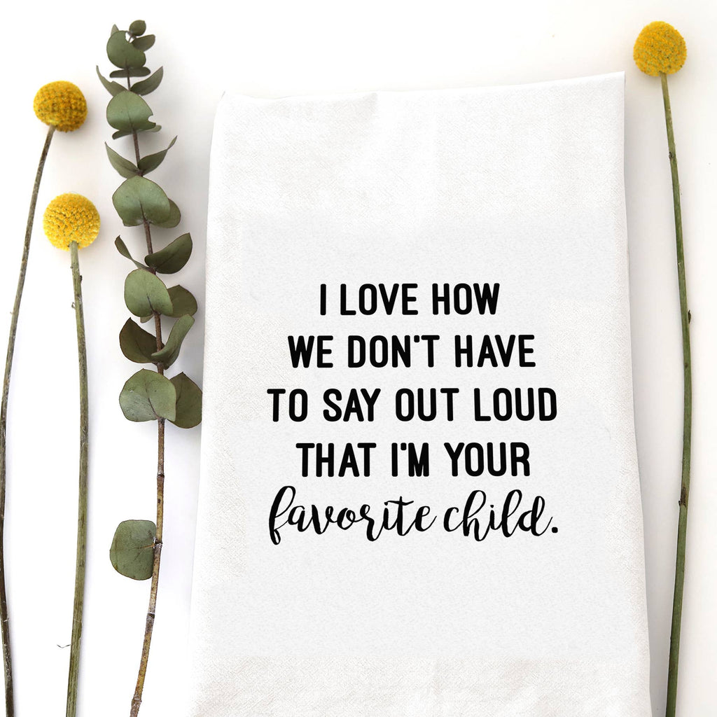 FAVORITE CHILD TEA TOWEL - Thumbnail 5