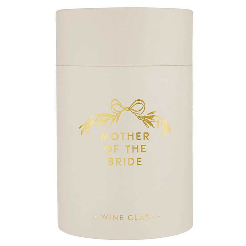 Gold Foil Stemless Wine Glass - Mother of the Bride