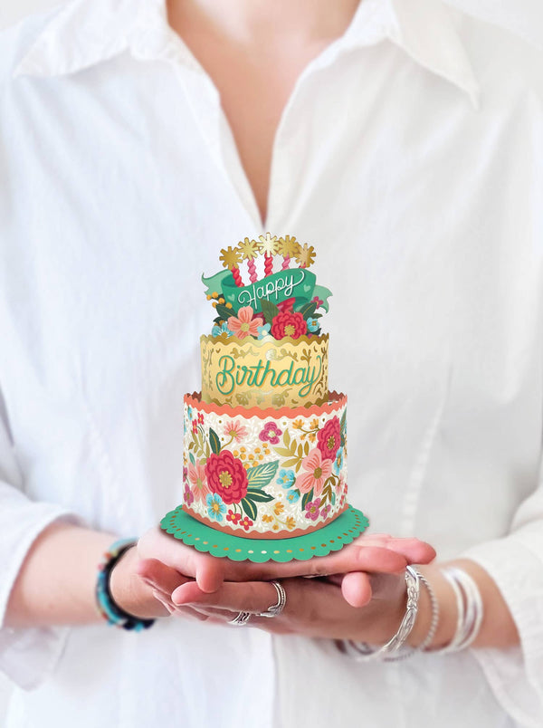 Mini Blooming Birthday Cake