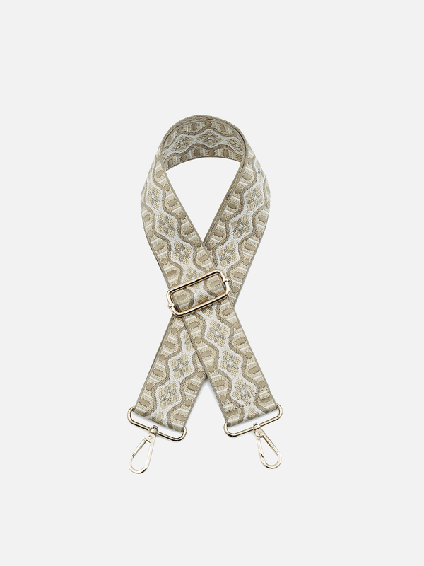 Wave Guitar Strap: Taupe