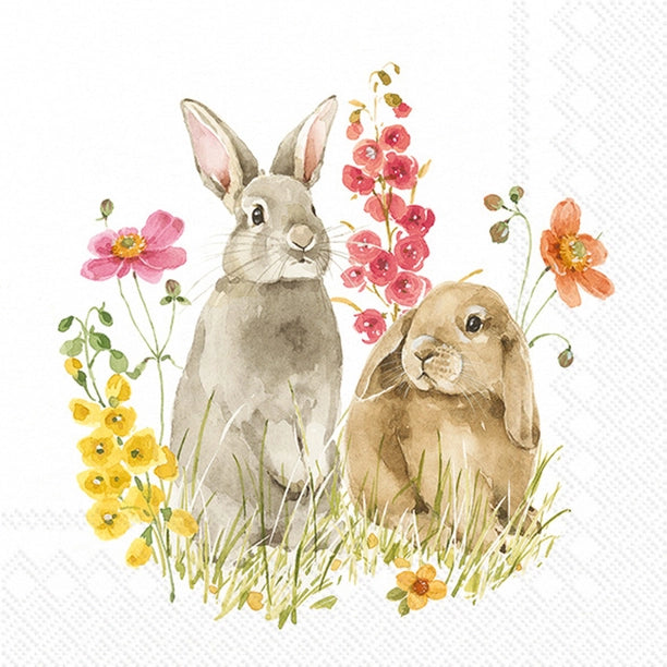 Hop On Spring Luncheon Napkins