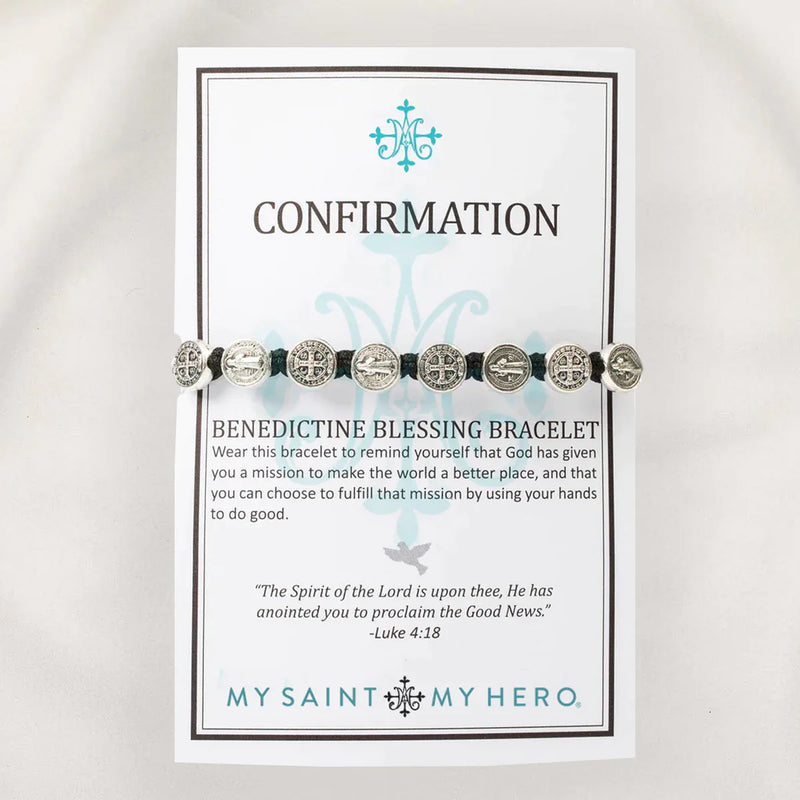 Confirmation Benedictine Blessing Bracelet