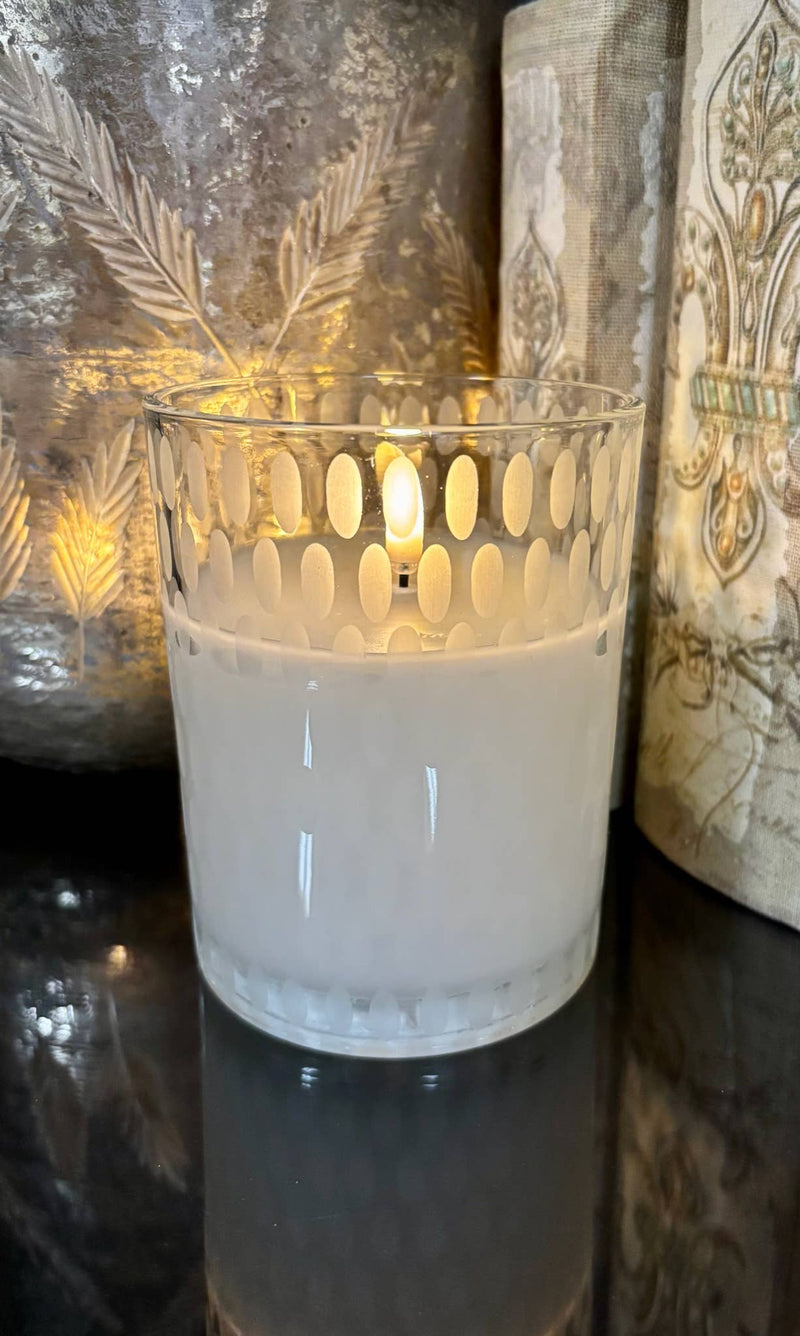 4X5" RADIANCE ETCHED, SIMPLY IVORY