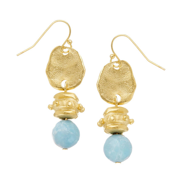 Bentley Drop Earrings - Jasper