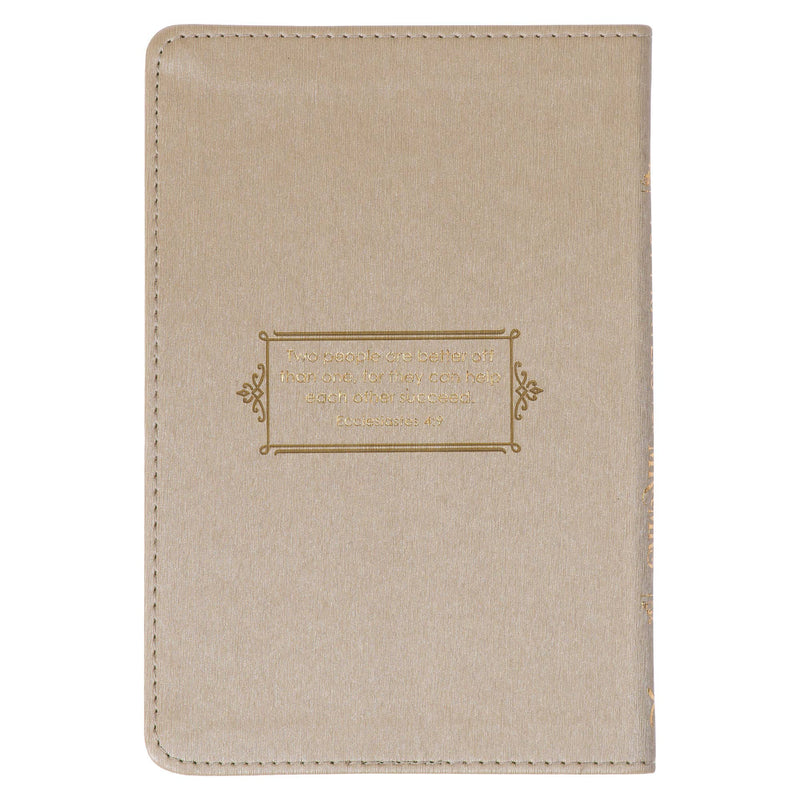 101 Prayers for Mr. & Mrs. Gold Faux Leather Prayer Book