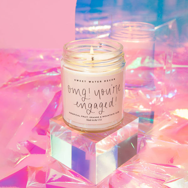 OMG! You're Engaged! 9 oz Soy Candle