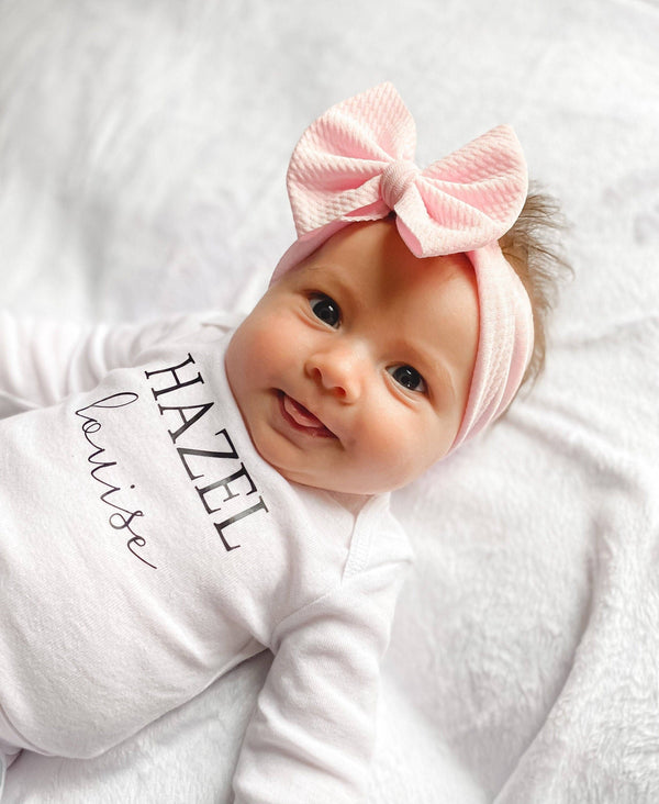 Baseball Headwrap Bow