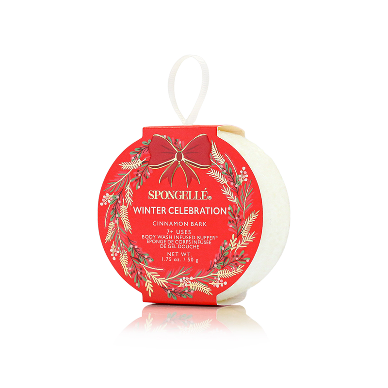 Holiday Wreath Body Wash Infused Buffer