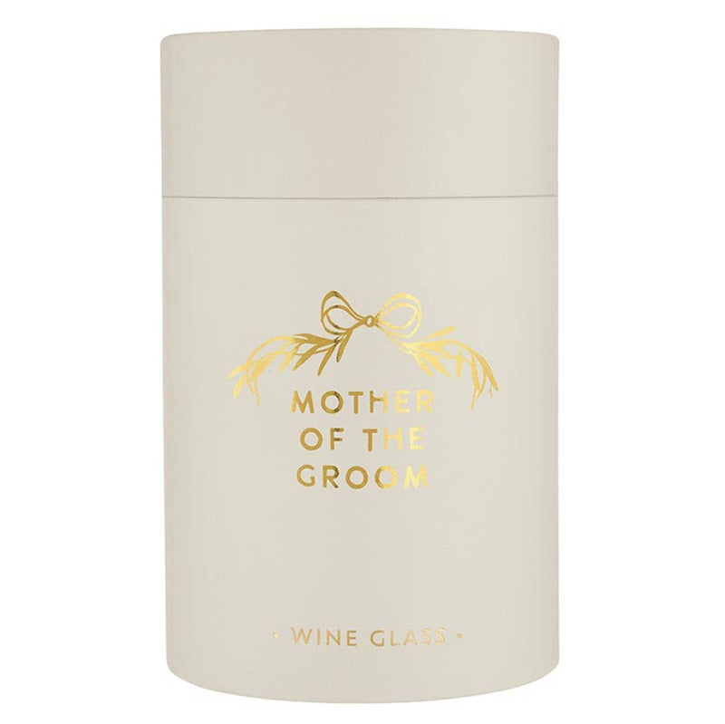 Gold Foil Stemless Wine Glass - Mother of the Groom