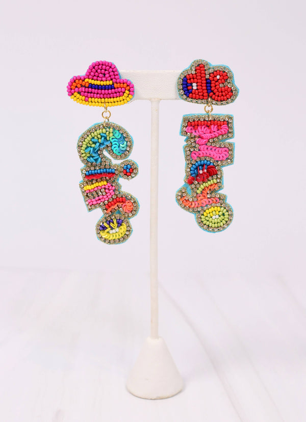 Cinco de Mayo Embellished Earring