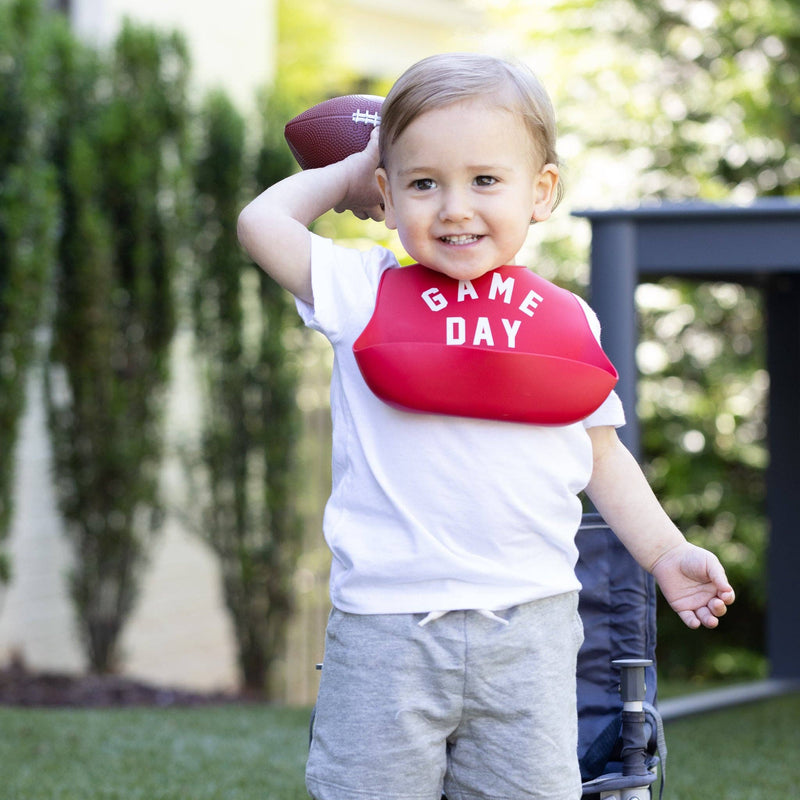 Game Day Wonder Bib: Red