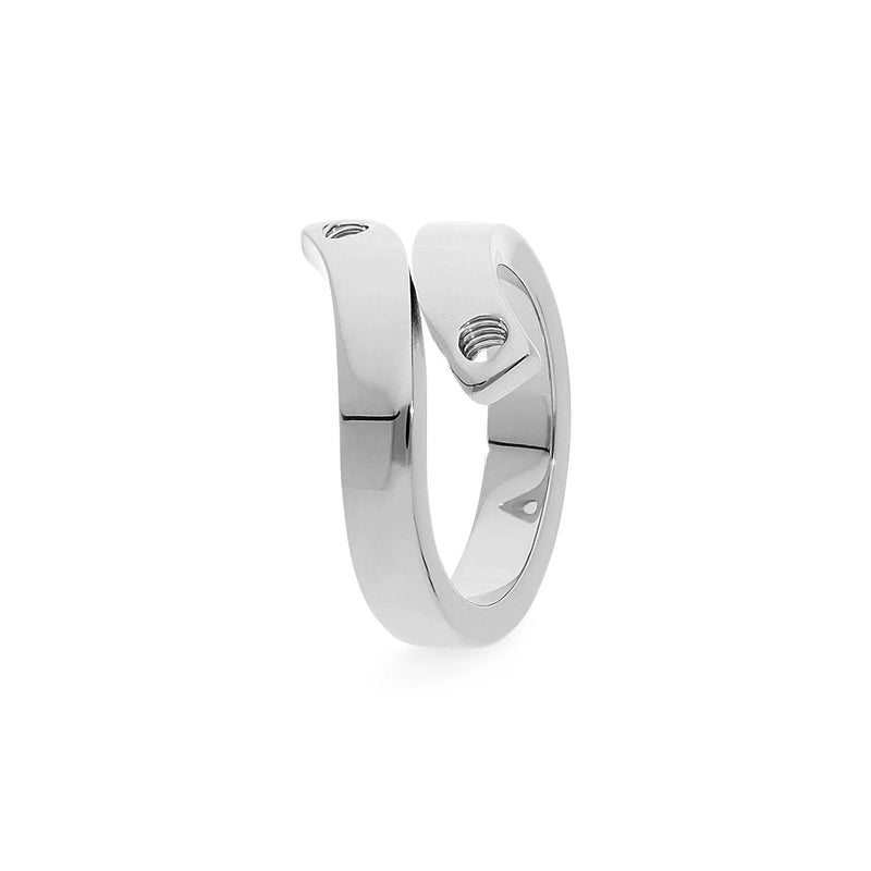 Silver Due Ring