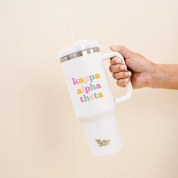 Kappa Alpha Theta 40 Ounce Tumbler