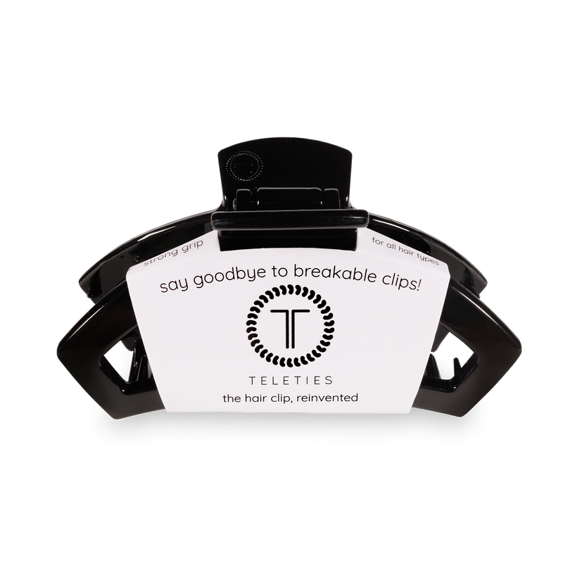 Open Hair Clip | Small | Jet Black