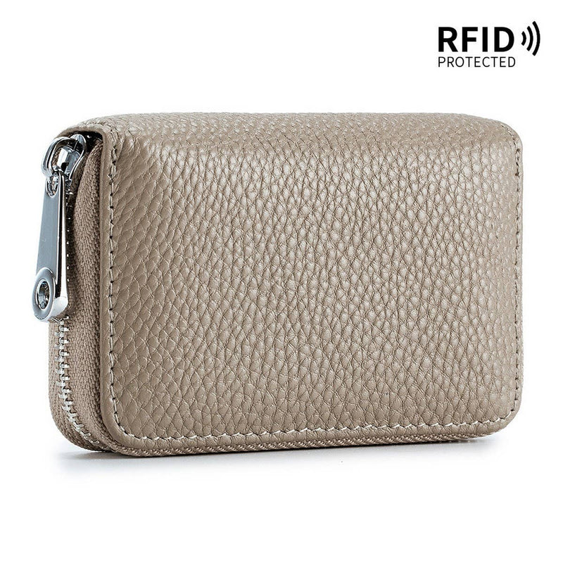 Anti-Theft  Card Case - Gray